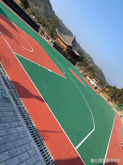 硅PU篮球场施工方法和工艺流程 硅PU篮球场施工方法和工艺流程