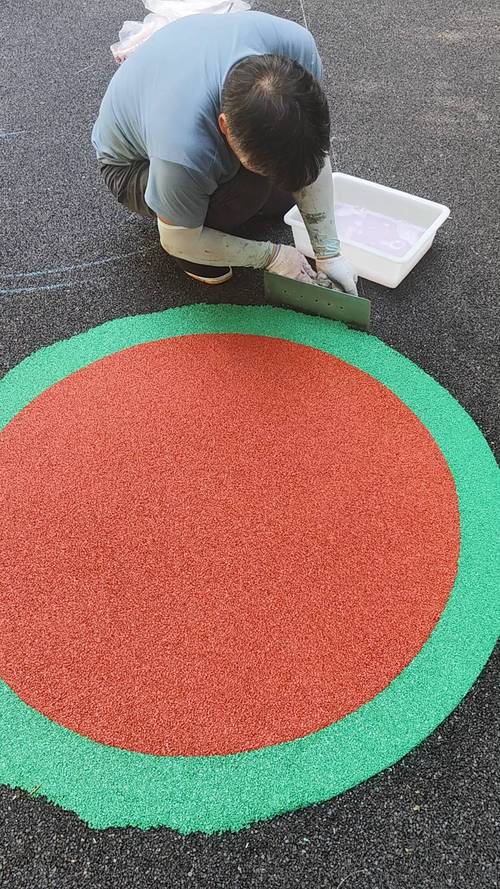 epdm塑胶颗粒的施工流程 epdm塑胶颗粒的施工流程